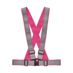 Cintura da lavoro riflettente su misura alta visibilità color fucsia settima vista