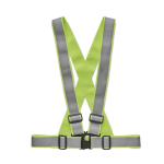 Cintura da lavoro riflettente su misura alta visibilità color lime settima vista