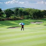 Ombrello su misura antivento o da golf Ø132 color bianco