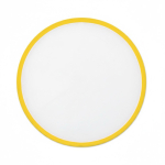 Frisbee pieghevole bordo colorato su misura 100% pers. color giallo settima vista