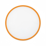 Frisbee pieghevole bordo colorato su misura 100% pers. color arancione settima vista
