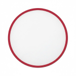 Frisbee pieghevole bordo colorato su misura 100% pers. color rosso scuro settima vista