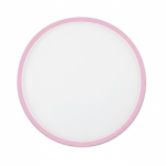 Frisbee pieghevole bordo colorato su misura 100% pers. color rosa chiaro settima vista
