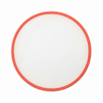 Frisbee pieghevole bordo colorato su misura 100% pers. color granata settima vista