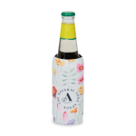 Fascia refrigerante neoprene su misura per lattine 33 ml color bianco