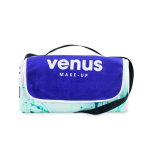 Coperta picnic pieghevole su misura in poliestere polar 220 g/m² color bianco