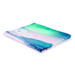 Coperta extra sottile su misura in pile 210 g/m2 personalizzabile color bianco