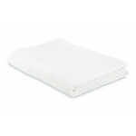 Coperta extra sottile su misura in pile 270 g/m2 personalizzabile color bianco