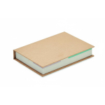 Block notes post-it e segnapagina su misura con copertina rigida color bianco