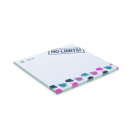 Post-it quadrati bianchi su misura 100% personalizzabili color bianco