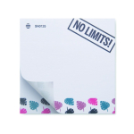 Post-it quadrati bianchi su misura 100% personalizzabili color bianco
