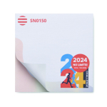 Post-it quadrati bianchi su misura 100% personalizzabili color bianco