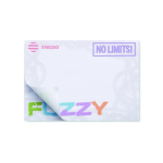 Post-it rettangolari bianchi su misura 100% personalizzabili color bianco quinta vista