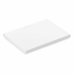 Set da 100 post-it bianchi su misura realizzati in UE color bianco
