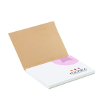 Post-it in carta riciclata copertina morbida su misura made in UE color bianco quinta vista
