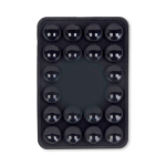 Cover adesiva per telefono su misura con 20 ventose color nero settima vista