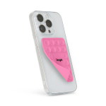 Cover adesiva per telefono su misura con 20 ventose color rosa terza vista