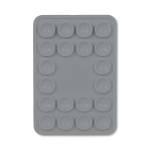 Cover adesiva per telefono su misura con 20 ventose color grigio topo settima vista