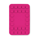 Cover adesiva per telefono su misura con 26 ventose color fucsia settima vista