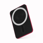Cover adesiva per telefono su misura con 26 ventose color rosso scuro terza vista