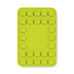Cover adesiva per telefono su misura con 26 ventose color lime settima vista