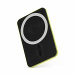 Cover adesiva per telefono su misura con 26 ventose color lime terza vista
