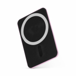Cover adesiva per telefono su misura con 26 ventose color rosa chiaro terza vista