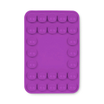 Cover adesiva per telefono su misura con 26 ventose color viola settima vista