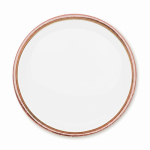 Pin metallico rotondo su misura personalizzabile a stampa integrale color oro rosa settima vista