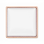 Pin in ferro quadrato su misura personalizzabile color oro rosa settima vista