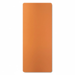Tappetino da yoga su misura in PU e gomma di cocco color arancione settima vista