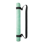 Tappetino da yoga su misura in PU e gomma di cocco color verde menta quinta vista