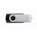 USB personalizzabile su misura con scocca in ABS Techmate color nero settima vista
