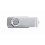 USB personalizzabile su misura con scocca in ABS Techmate color grigio settima vista
