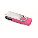USB personalizzabile su misura con scocca in ABS Techmate color fucsia
