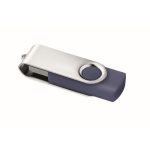 USB personalizzabile su misura con scocca in ABS Techmate color blu oltremare