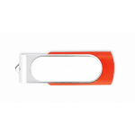 Memoria USB colorata su misura con scocca personalizzabile color rosso settima vista