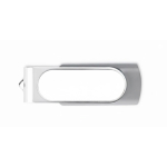 Memoria USB colorata su misura con scocca personalizzabile color grigio settima vista