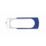 Memoria USB colorata su misura con scocca personalizzabile color blu reale settima vista