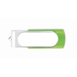 Memoria USB colorata su misura con scocca personalizzabile color verde lime trasparente settima vista