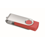 Classica memoria USB rotante su misura in vari colori color rosso