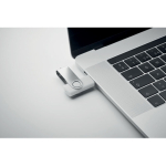 Classica memoria USB rotante su misura in vari colori color bianco