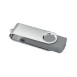 Classica memoria USB rotante su misura in vari colori color grigio