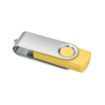 Classica memoria USB rotante su misura in vari colori color giallo