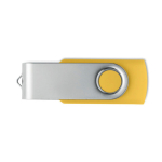 Classica memoria USB rotante su misura in vari colori color giallo settima vista