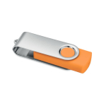 Classica memoria USB rotante su misura in vari colori color arancione