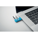 Classica memoria USB rotante su misura in vari colori color turchese