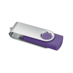 Classica memoria USB rotante su misura in vari colori color viola