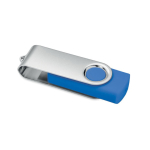 Classica memoria USB rotante su misura in vari colori color blu reale