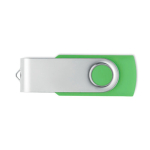 Classica memoria USB rotante su misura in vari colori color verde lime trasparente settima vista